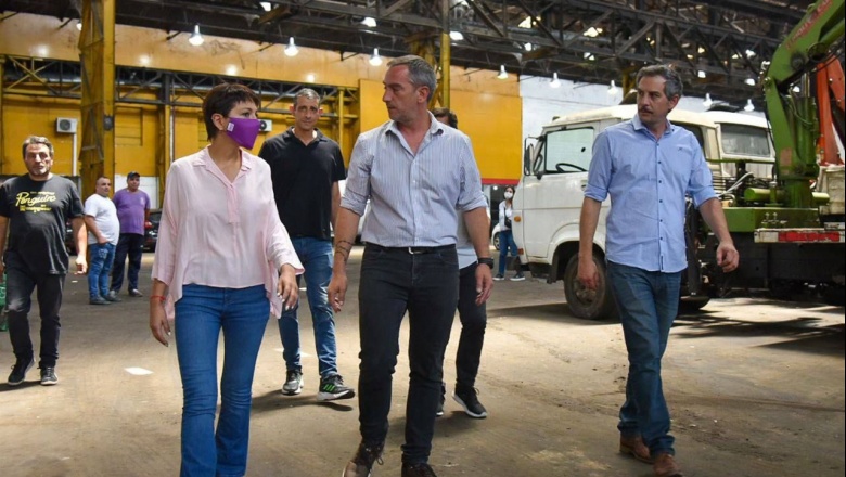 Mayra visitó la puesta en valor de la Secretaría de GIRSU: "Venimos a defender los derechos de los trabajadores"