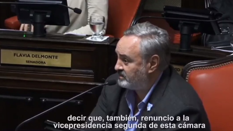 Senado bonaerense: Joaquín de la Torre renunció con críticas al acuerdo de Juntos con Kicillof