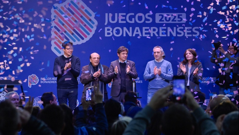 Kicillof: “Milei cortó los Juegos Evita, nosotros ampliamos los Juegos Bonaerenses”