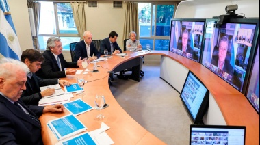 Fernández se reúne con los gobernadores para definir el inicio de la vacunación