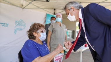 Con críticas a la oposición, Alberto Fernández celebró el millón de vacunados contra el coronavirus