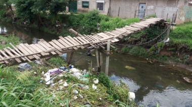 Construirán un nuevo puente en el barrio La Matera