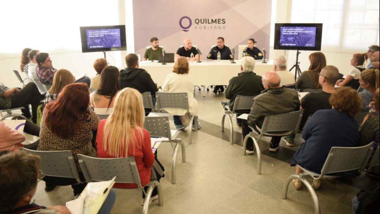 El Municipio de Quilmes presentó a la nueva titular de la comisaría 4ª de Solano