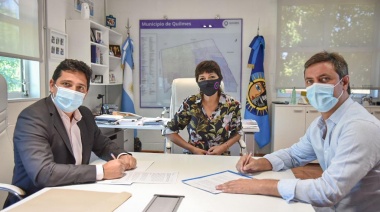 Se firmo en Quilmes un convenio para implementar el pase libre multimodal en el transporte público ferroviario