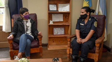 Mayra Mendoza encabezó una reunión con la nueva titular de la comisaría 1ª de Quilmes