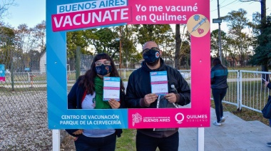 Quilmes llegó al millón de dosis aplicadas de la vacuna contra el coronavirus COVID-19