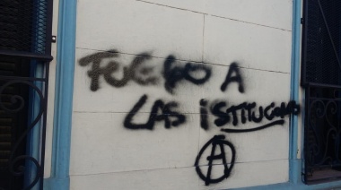 Violencia política: intentaron prender fuego un local del Frente de Todos en Quilmes