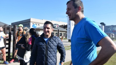 La maratón de campaña de "Bali" Bucca: pasó por Quilmes e insistió con la tercera vía