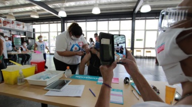 Provincia ya aplicó la primera dosis al 16% de la población inscripta en el interior