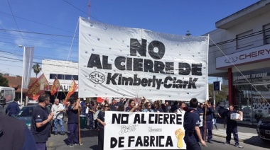 Trabajadores despedidos de Kimberly Clark se manifestarán en Plaza de Mayo