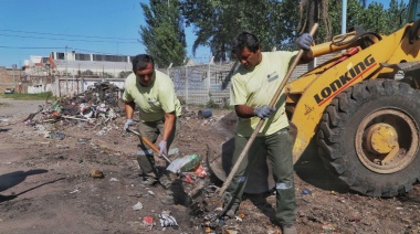 Mayra prioriza resolver la emergencia ambiental y lanza operativos de limpieza en todo Quilmes