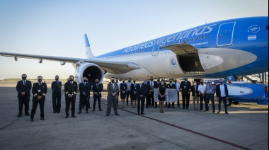Arriba hoy a Moscú el avión que traerá las primeras dosis de vacunas a Argentina