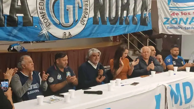 Vicente López: en un plenario, las CTA y la CGT Zona Norte respaldaron a Axel Kicillof