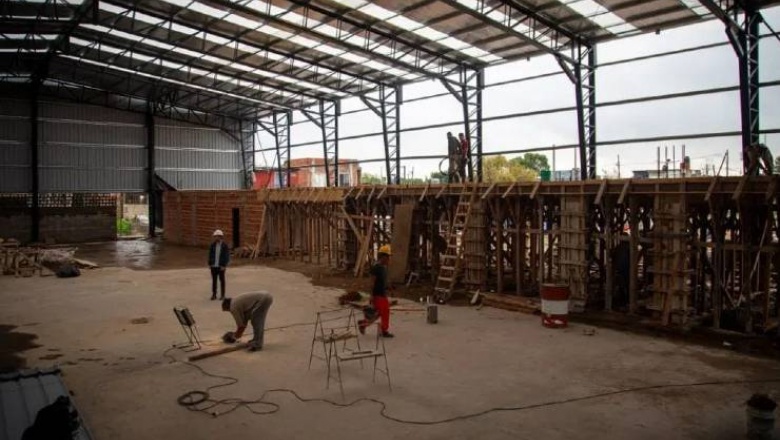 Avanza la construcción del barrio Kolynos en Quilmes