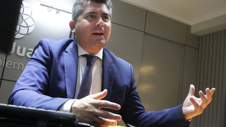 Marcelo Orrego interrumpió sus actividades en el exterior y regresó a San Juan tras el accidente del helicóptero