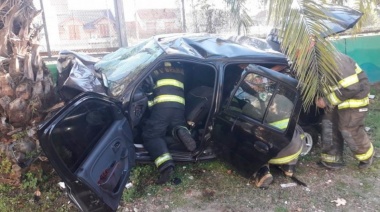 Cuatro muertos tras chocar contra una palmera en Quilmes