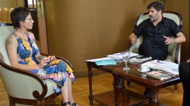 Mayra se reunió con un ministro de Kicillof para trabajar sobre las prioridades de Quilmes