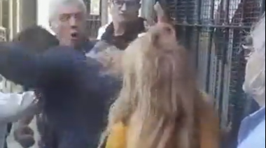 Mayra repudió la agresión de un libertario a una jubilada durante la visita de Santilli a Quilmes