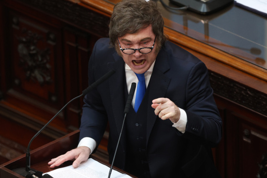 Sin guion: anabolizado, volvió el Javier Milei original