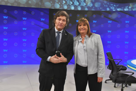 Patricia Bullrich quiere ser el plan B de Javier Milei